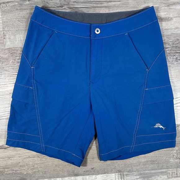 Tommy Bahama Pants - Tommy Bahama Short Men's 30 Blue Swim Short Outdoors Logo‎